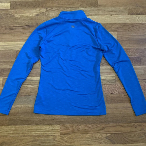 Sherpa Women's Blue Quarter Zip Long Sleeve‎ Athletic Shirt UPF 50+ XS - Picture 5 of 6